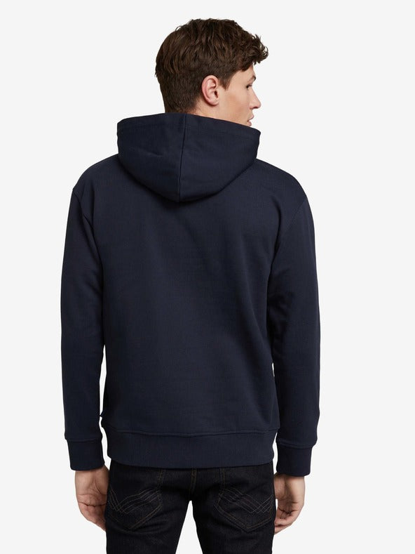 ΤΟΜ TAILOR - Dark Blue Men's Hoodie Tom Tailor Denim - Men